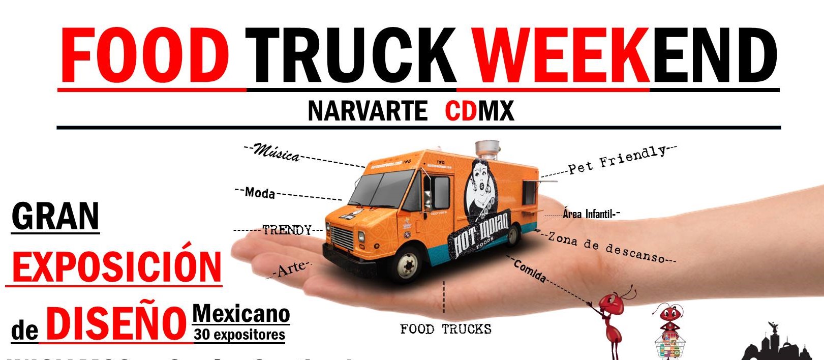 Comida, arte y diseño en el Food Truck Weekend