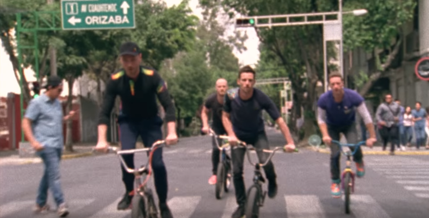 Coldplay estrena video grabado en la CDMX