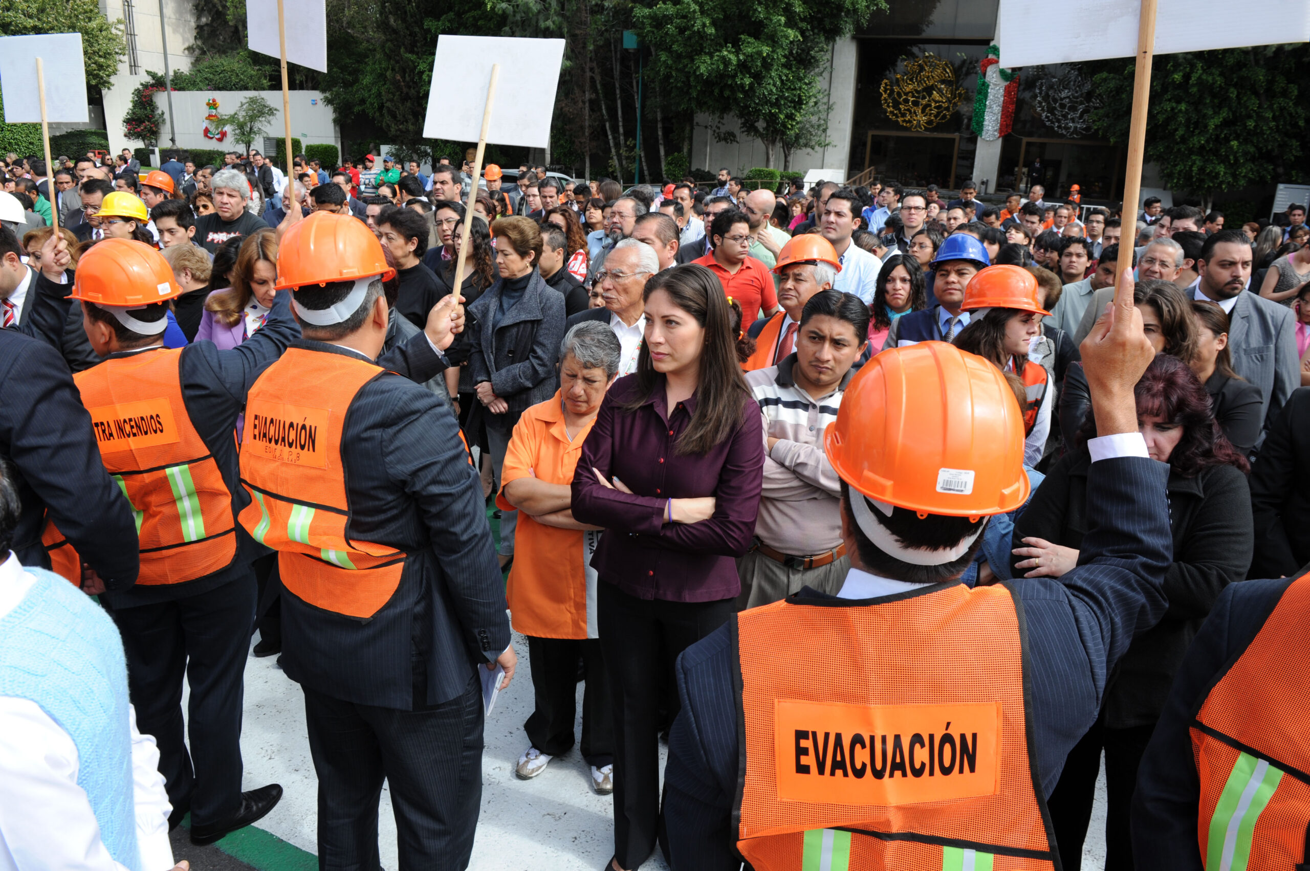 No corro, no grito, no empujo… Participa en el simulacro CDMX