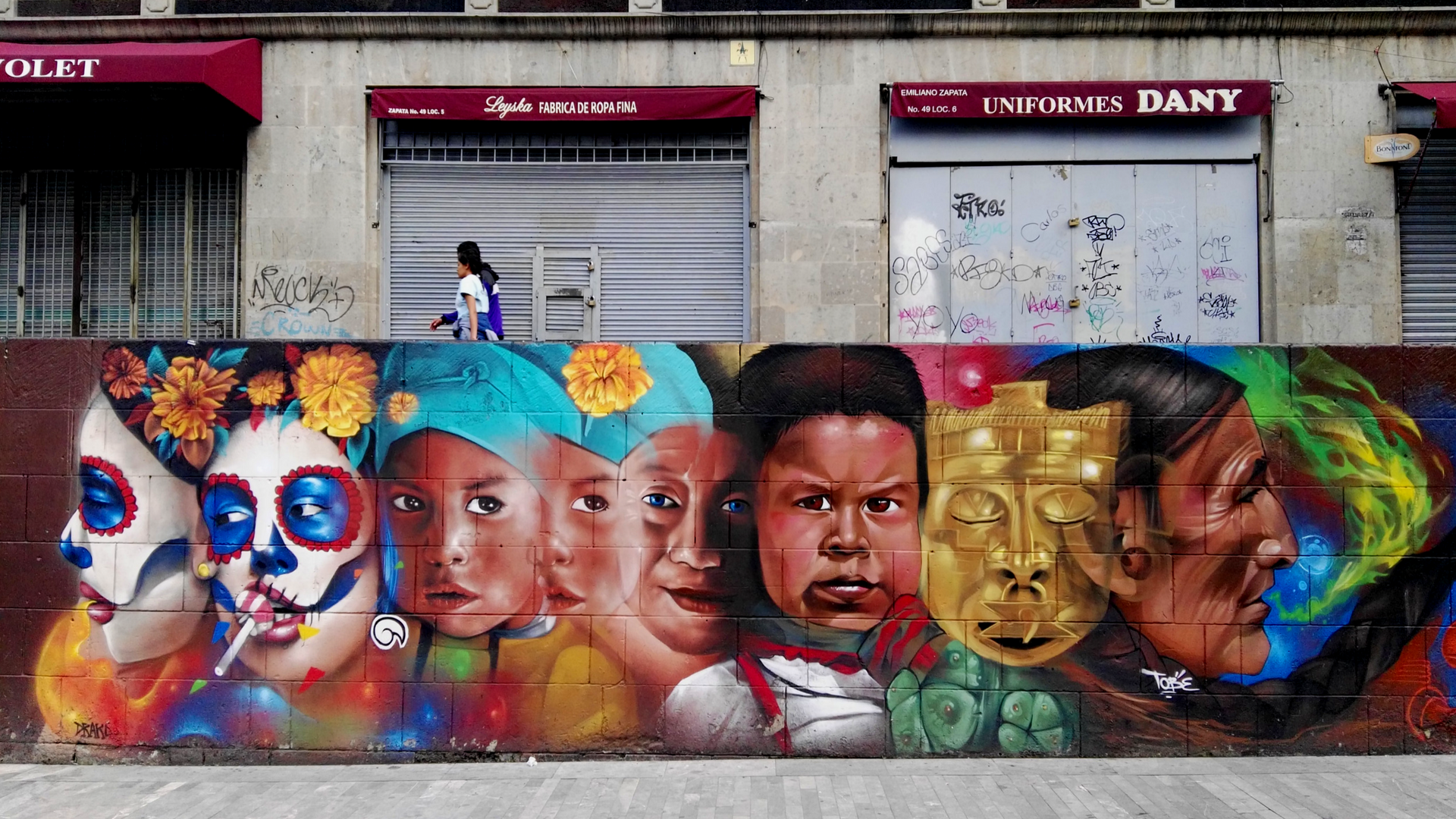 Festival internacional de graffiti se apodera del Centro Histórico