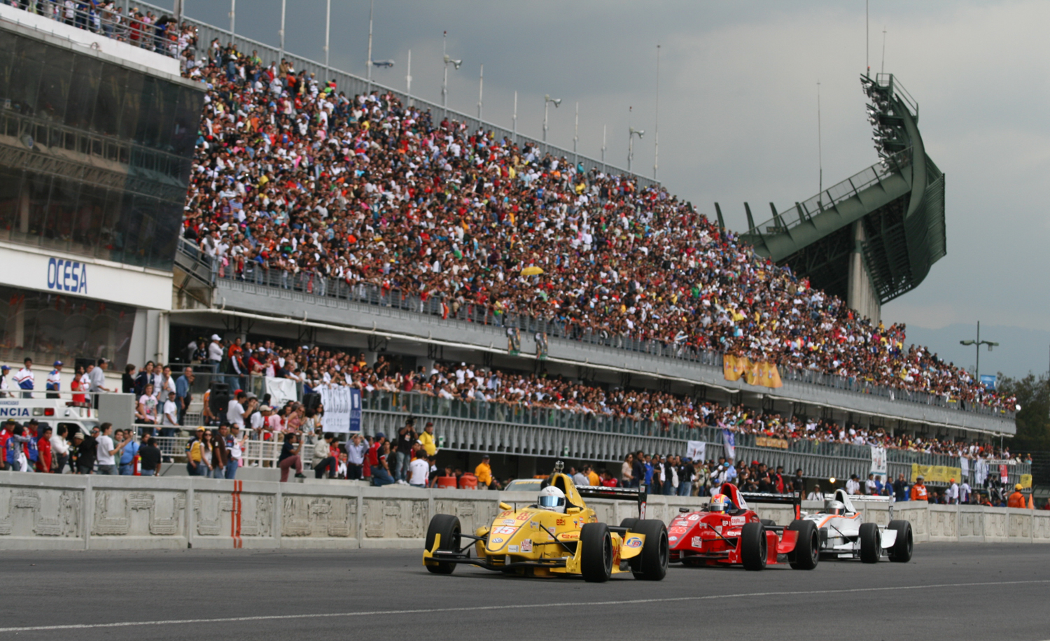 Llega en Metro al GP de México