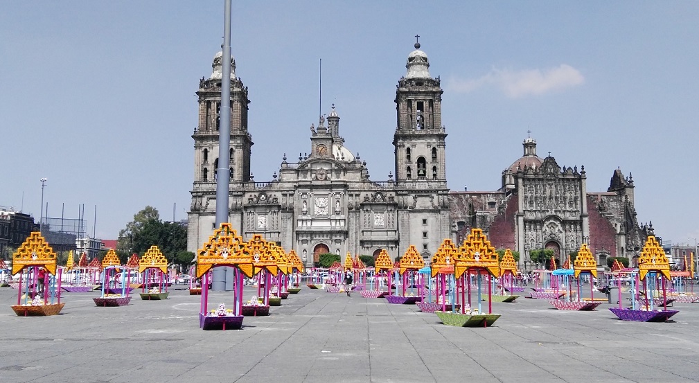 Celebra el Día de Muertos en el Zócalo