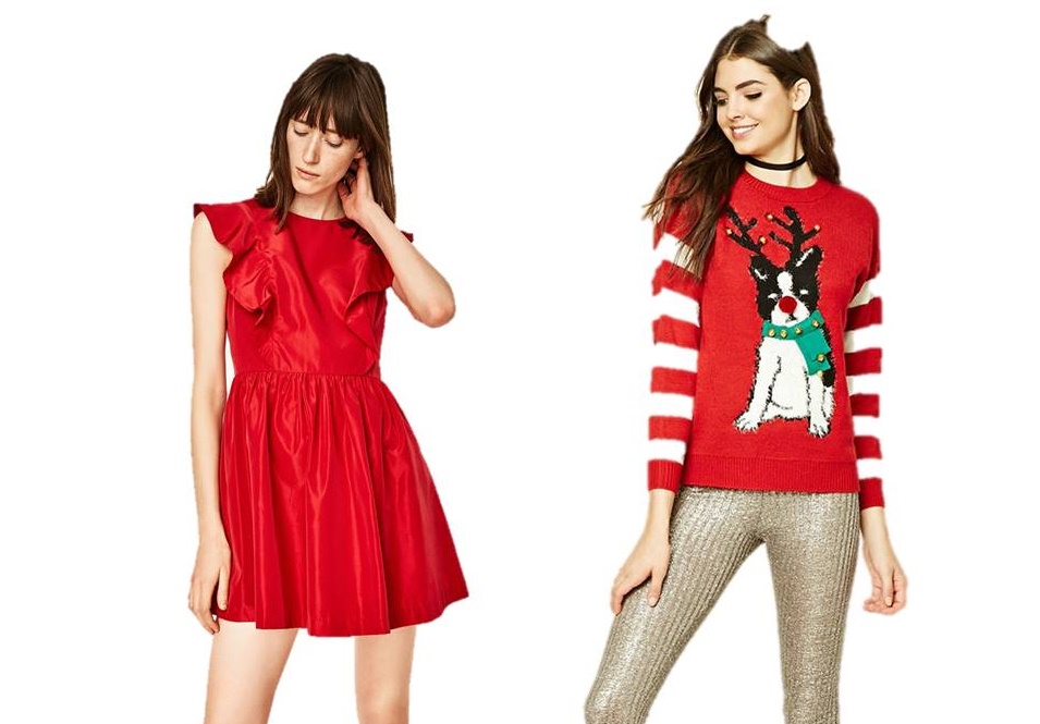 ¡Elije entre un outfit casual o un clásico para esta navidad!