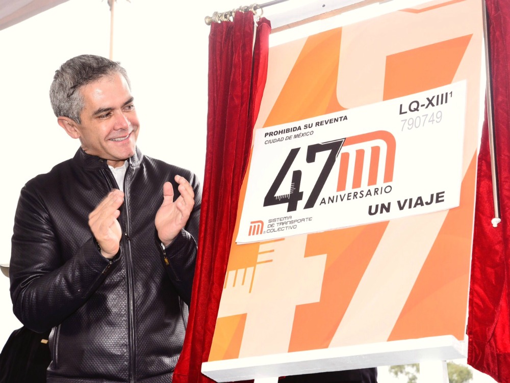 Mancera descarta incremento a tarifa del Metro