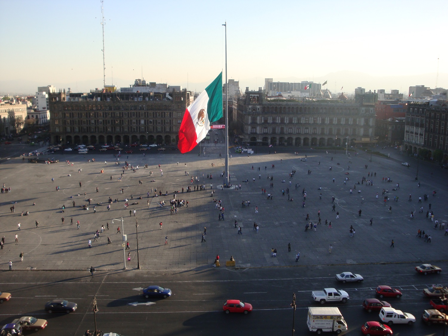 El Zócalo se estira