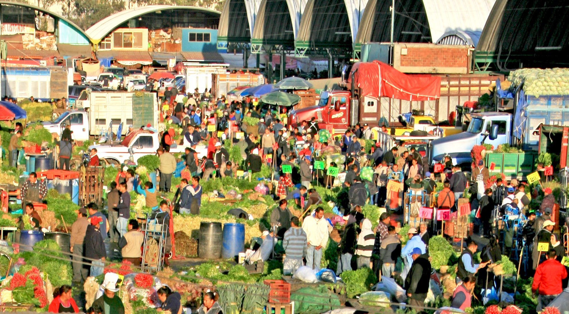 El folclor de la Central de Abasto