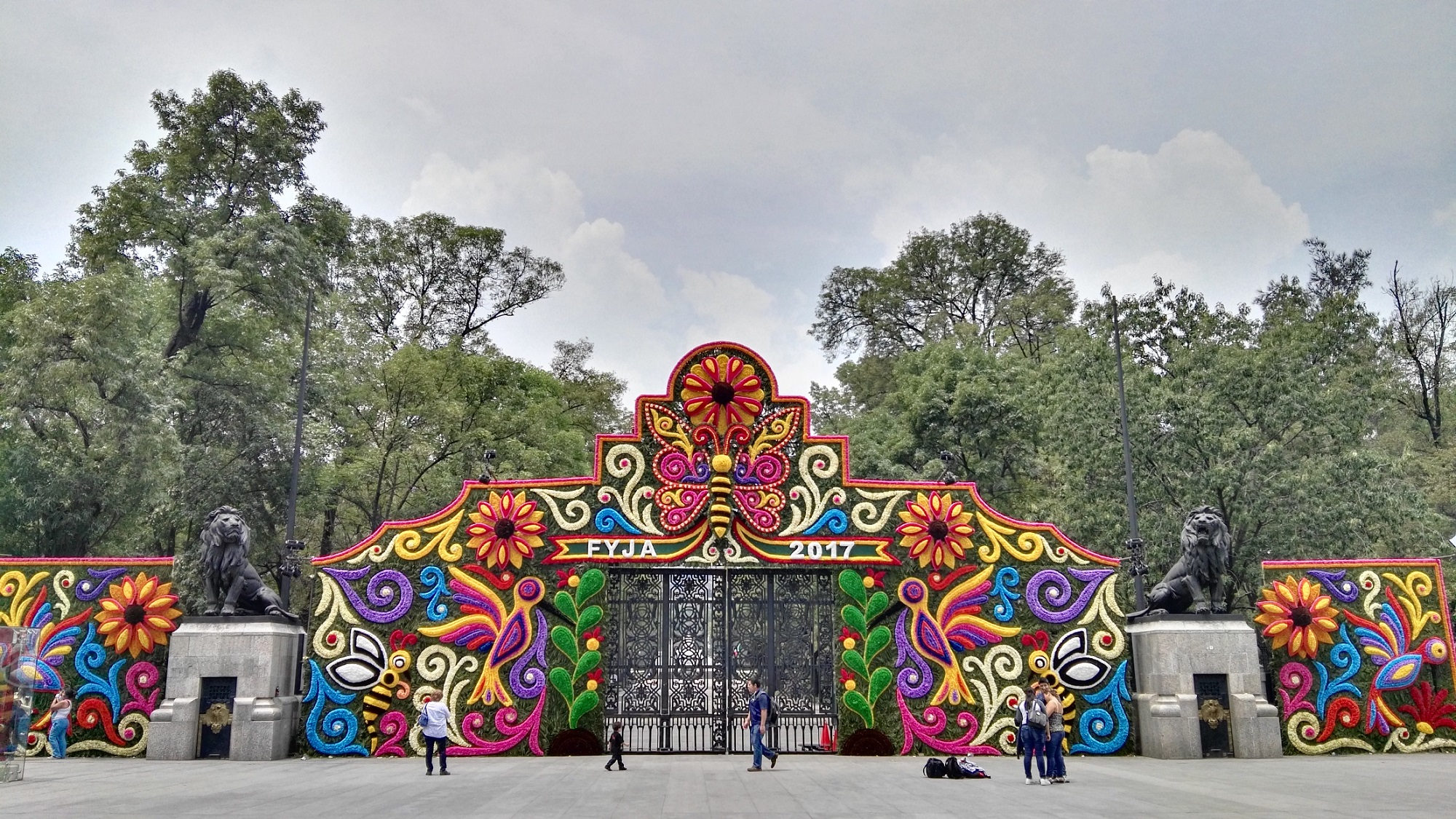 FYJA 2017: fiesta floral en Chapultepec