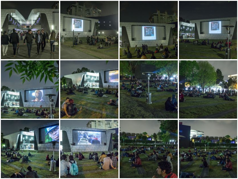 Cine al aire libre con el Future Shorts México