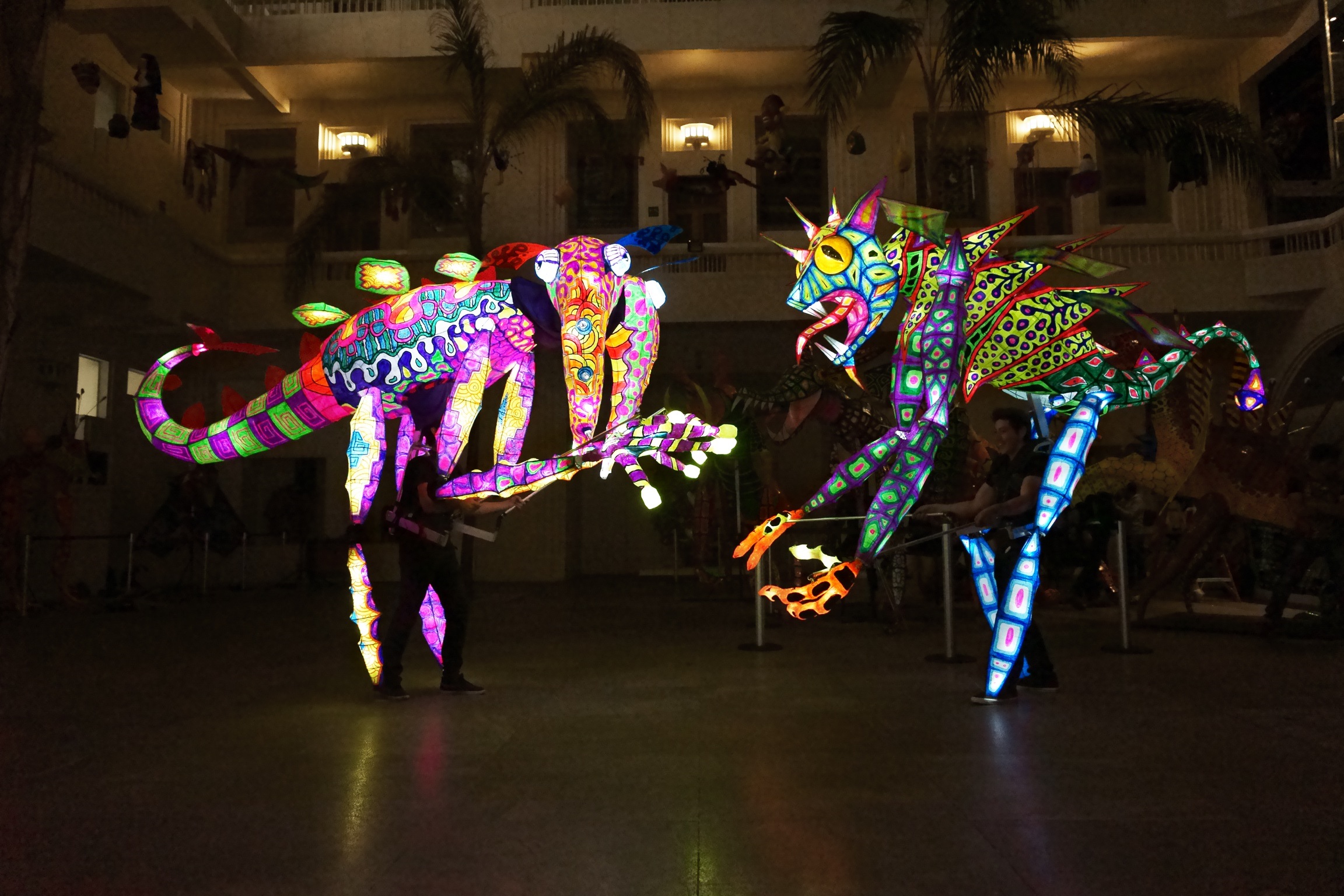 Regresan los Alebrijes iluminados al MAP