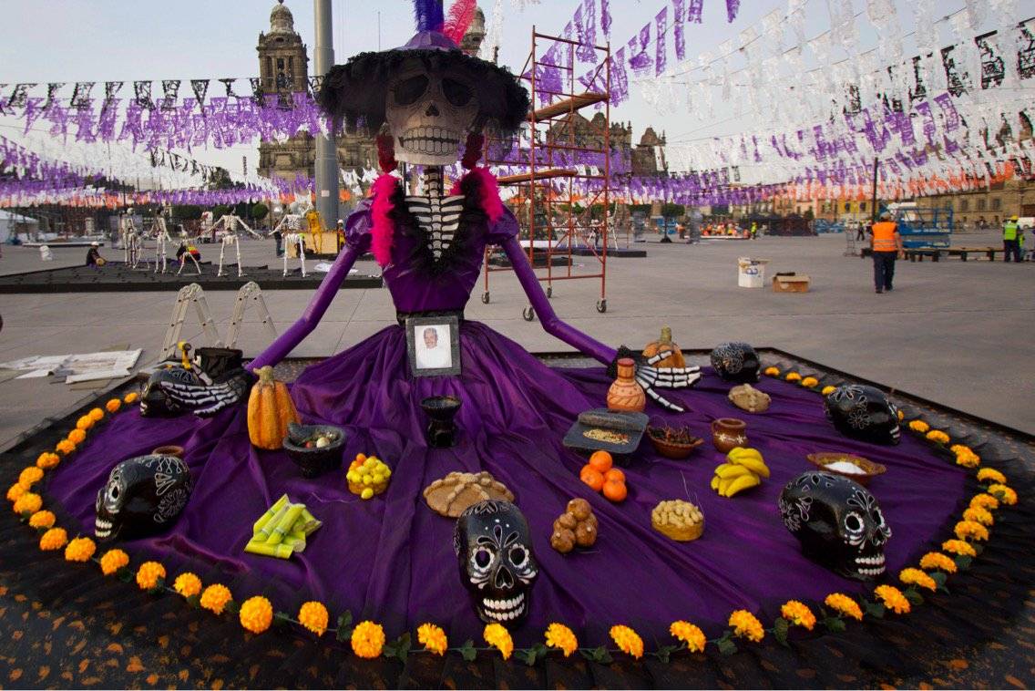 La Ofrenda Monumental del Zócalo honra a las víctimas del #19S