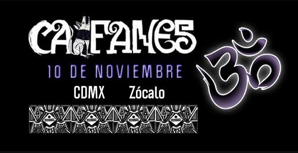 Caifanes en el  Zócalo en Semana de las Juventudes