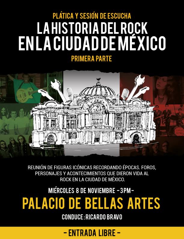 ¡El rock mexicano llega a Bellas Artes!