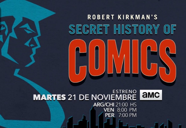 Develarán historia secreta de los comics en la tv