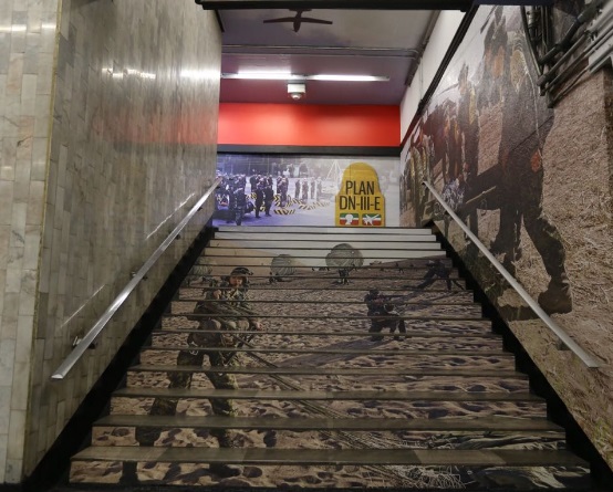 Inauguran estación emblemática en Metro Colegio Militar