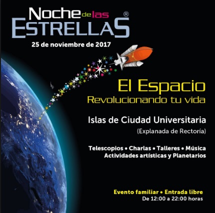 Sé parte de la Noche de las Estrellas en Ciudad Universitaria