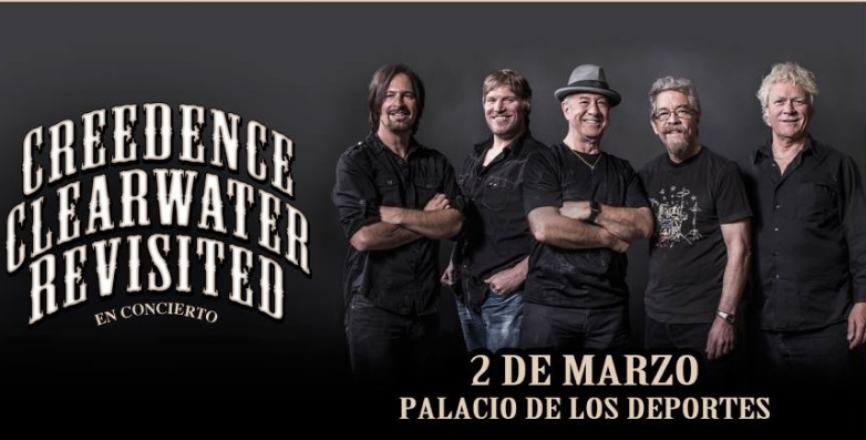 Creedence Clearwater Revisited ofrecerá concierto en el Palacio de los Deportes