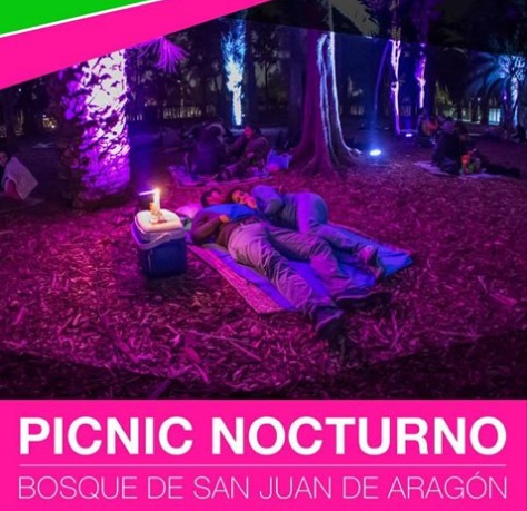 Asiste al primer Picnic Nocturno del año en los bosques de Aragón y Chapultepec