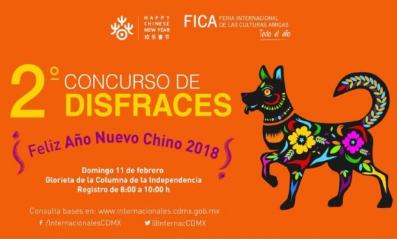 Participa en el concurso de disfraces este domingo por Año Nuevo Chino en Paseo de la Reforma