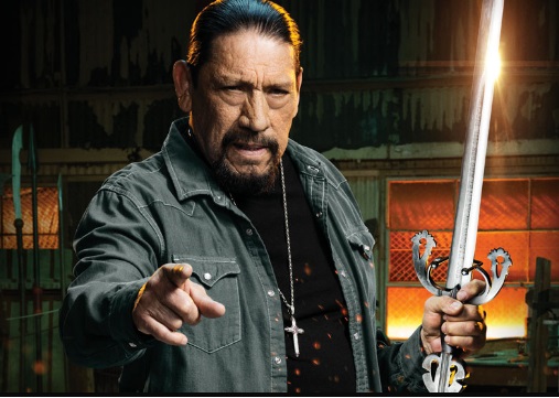 El actor Danny Trejo probará artefactos de guerra en Hombres de armas