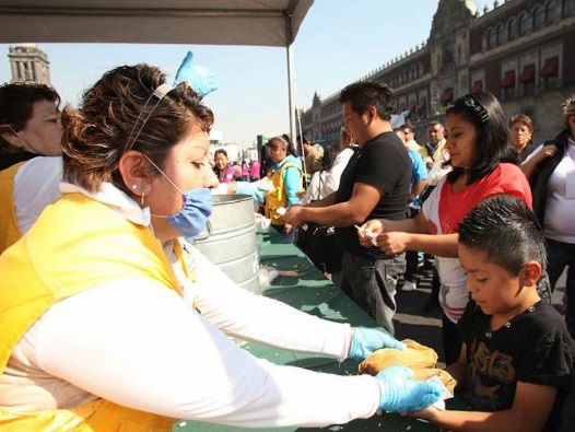 Este viernes 2 de febrero, tamales gratis en el Zócalo