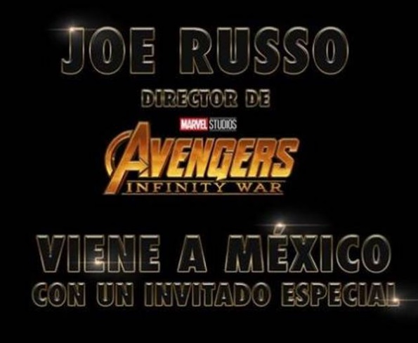 Joe Russo, director de Avengers: Infinity War visitará México