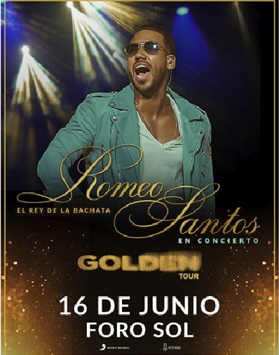 El Rey de la Bachata, Romeo Santos, llenará de sensualidad el Foro Sol