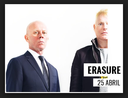 Erasure vuelve a México después de siete años de presentarse en la CDMX