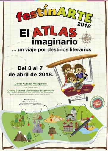 No te pierdas de “El Atlas imaginario… Un viaje por destinos literarios” con FestínARTE 2018