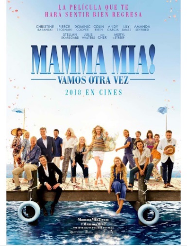 Mamma Mia! Vamos otra vez, regresa en verano de 2018