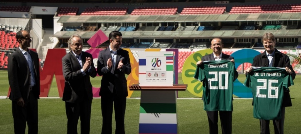 México, EU y Canadá serán sede de la Copa del Mundo 2026