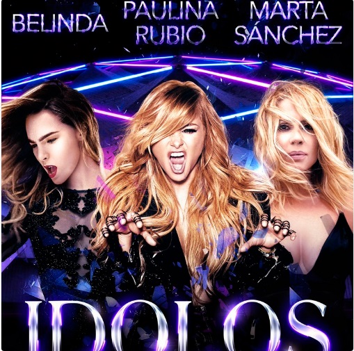 Paulina Rubio, Belinda y Marta Sánchez, juntas en concierto