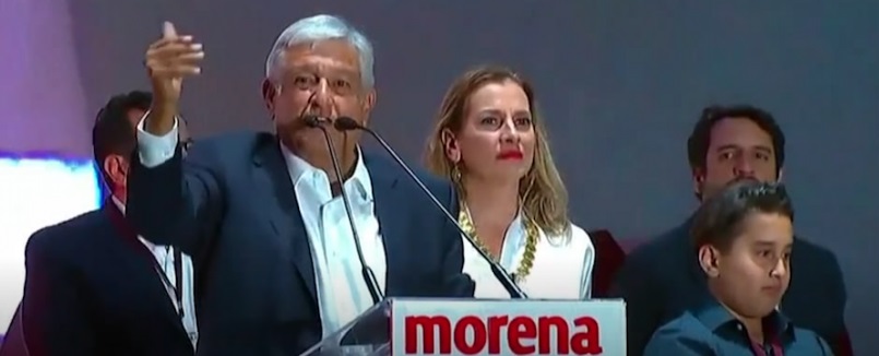 No les voy a fallar, promete AMLO en el Zócalo