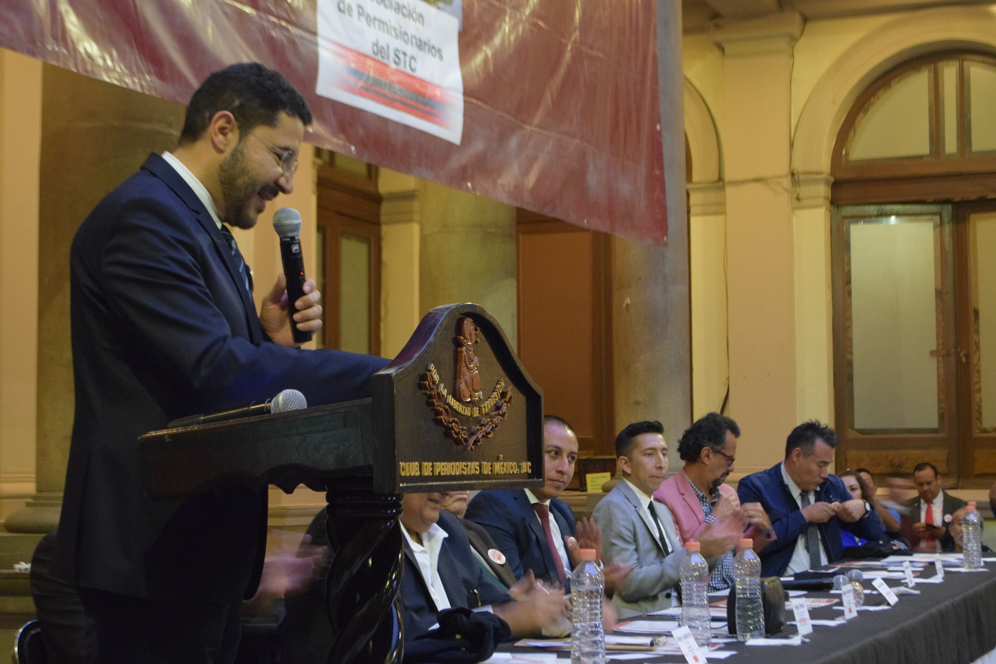 Martí Batres, invitado especial en evento de la Asociación de Permisionarios del STC