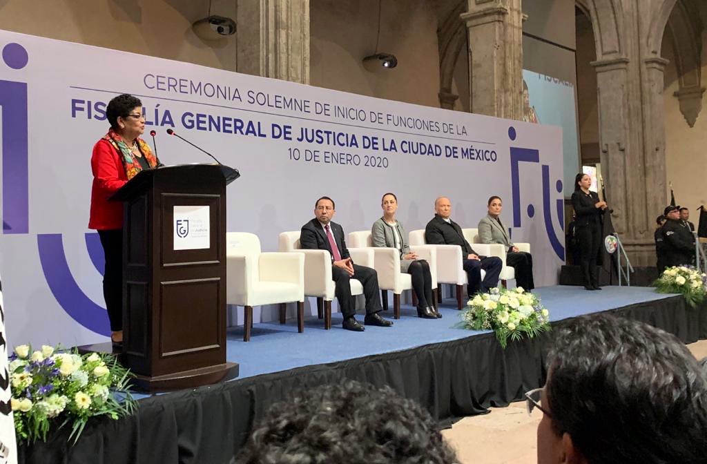 Inicia funciones Fiscalía General de Justicia de la Ciudad de México