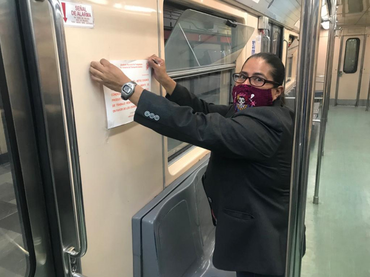 Trabajadores del Metro piden mejoras laborales