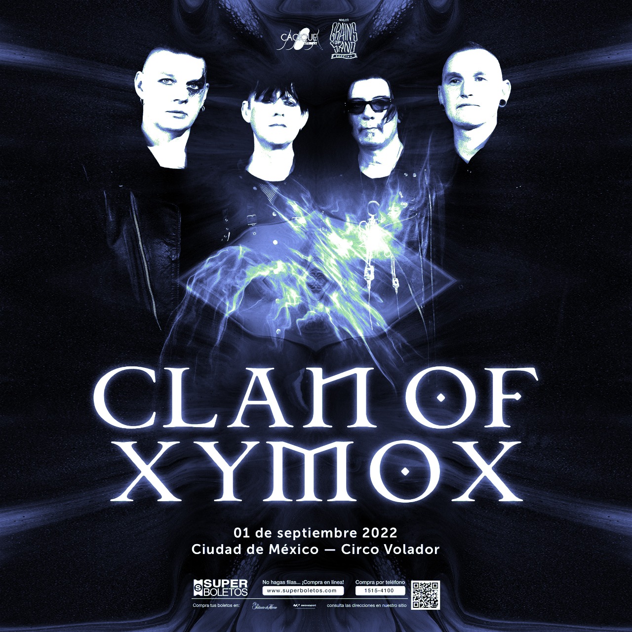 Clan Of Xymox anuncia presentaciones en México