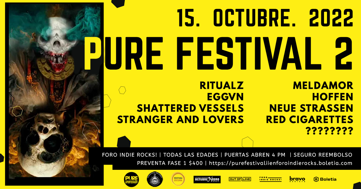 Pure Festival 2 reunirá a lo mejor de la música oscura