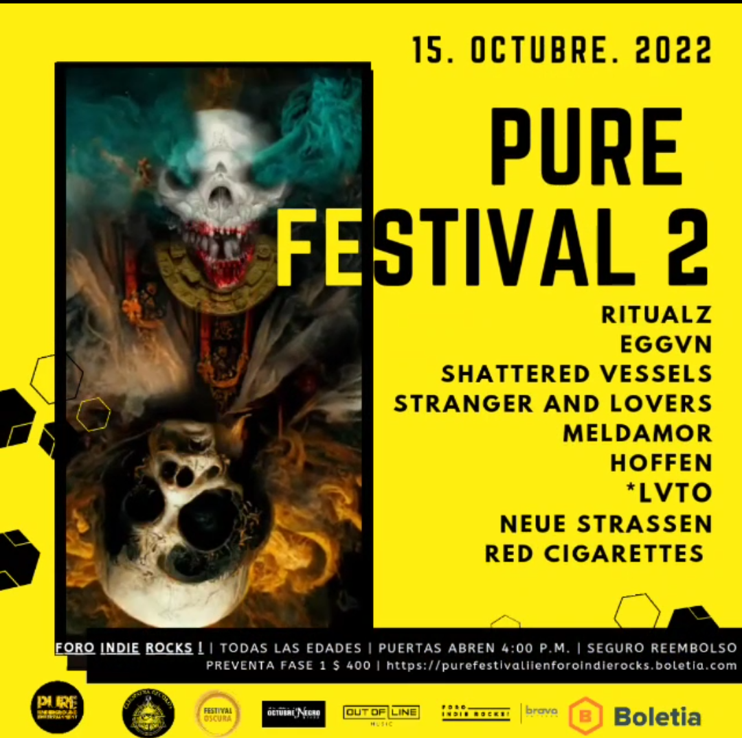 LA BANDA DE METAL GÓTICO, LUTO, SE UNE AL LINEUP DEL PURE FESTIVAL 2