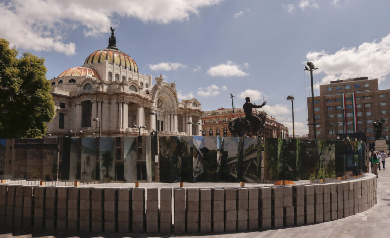 Las instalaciones de Mextrópoli llegan a la Alameda Central