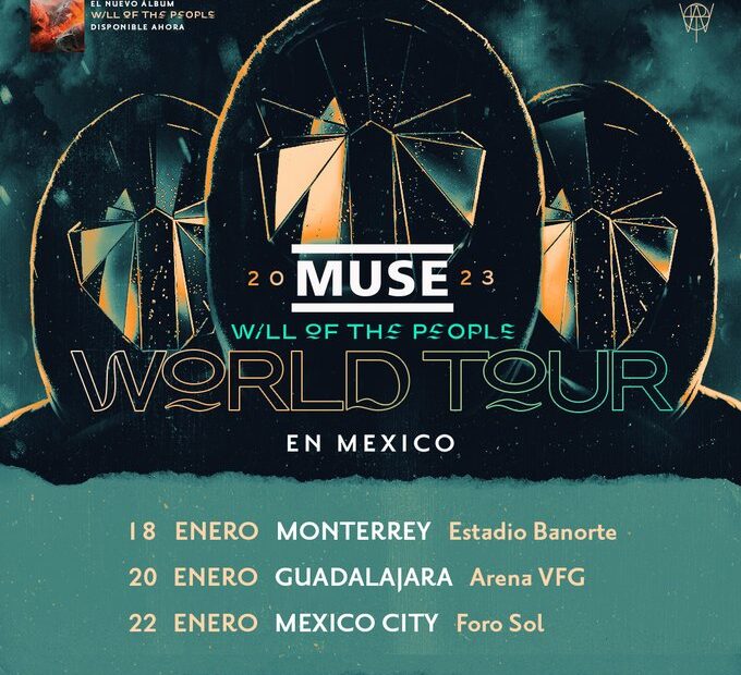 Todo listo para la visita de Muse a México