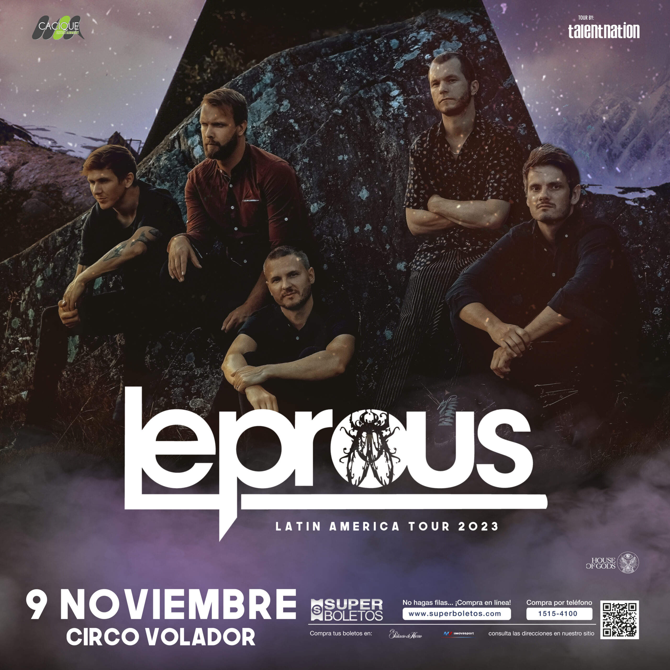 Es oficial: Leprous se presentará en Ciudad de México