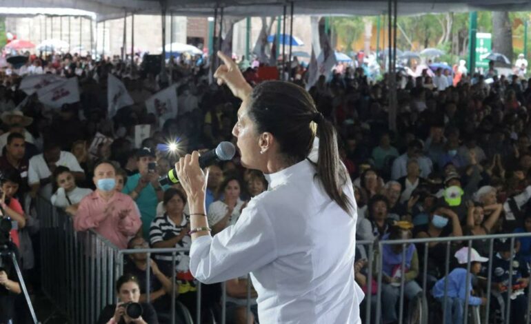 Claudia Sheinbaum, al encuentro con el pueblo de México