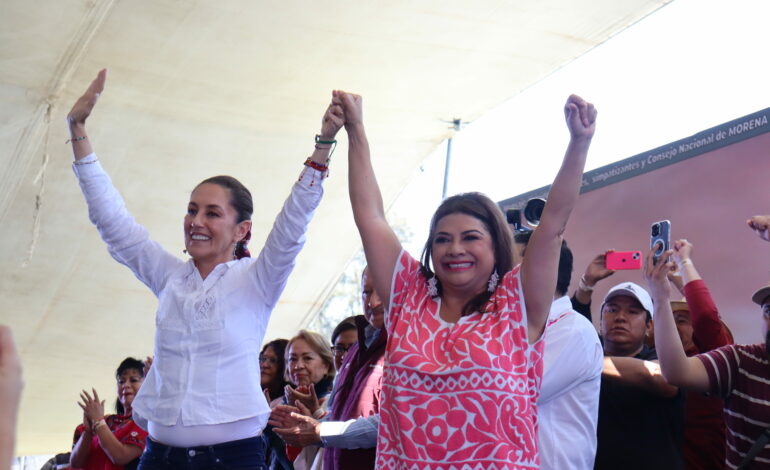 Clara Brugada, fortalecida y en unidad para ganar la Ciudad de México