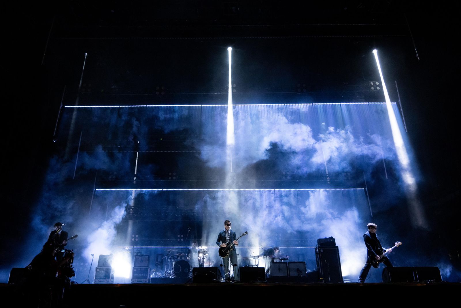 En imágenes: Interpol en el Zócalo