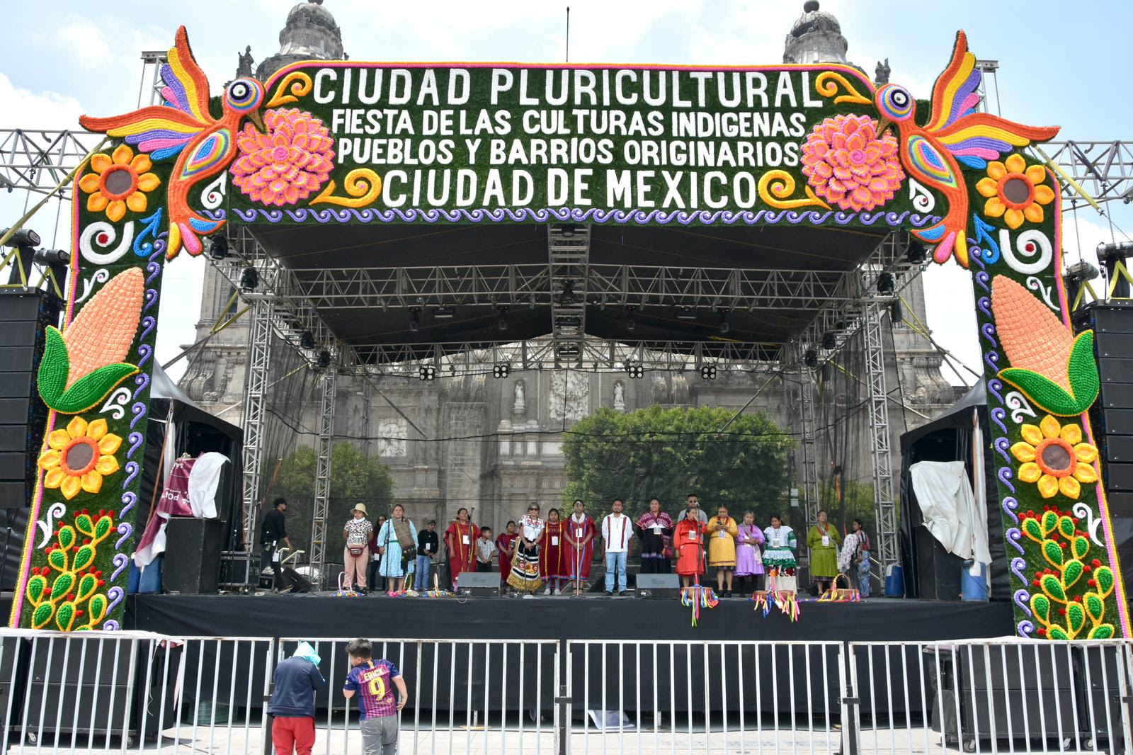 Inicia la X Fiesta de las Culturas Indígenas